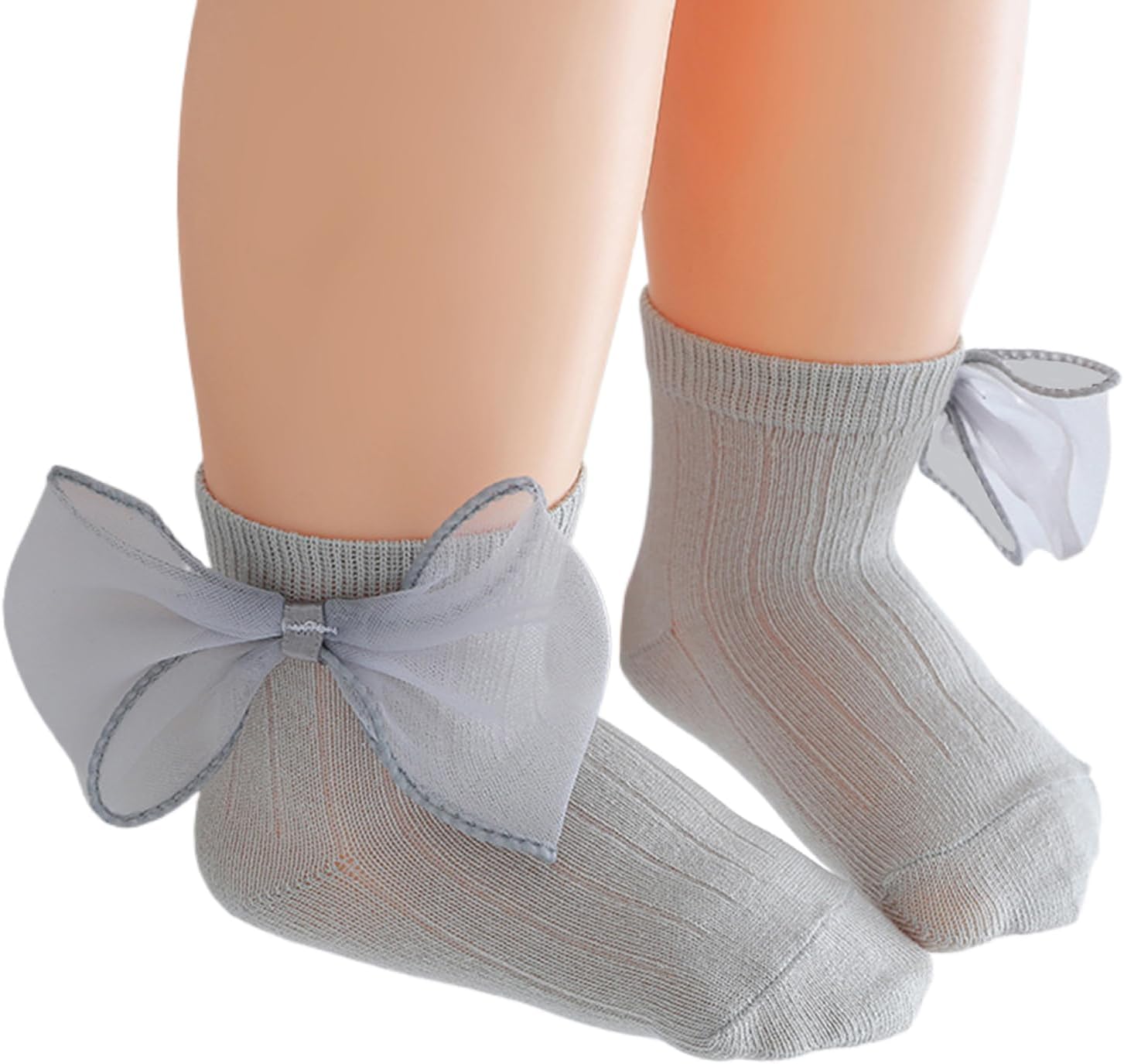 Baby Socks NonSlip Ankle Breathable Lace Bowknot Infant Soft For Spring Indoor Activity Socks For Baby