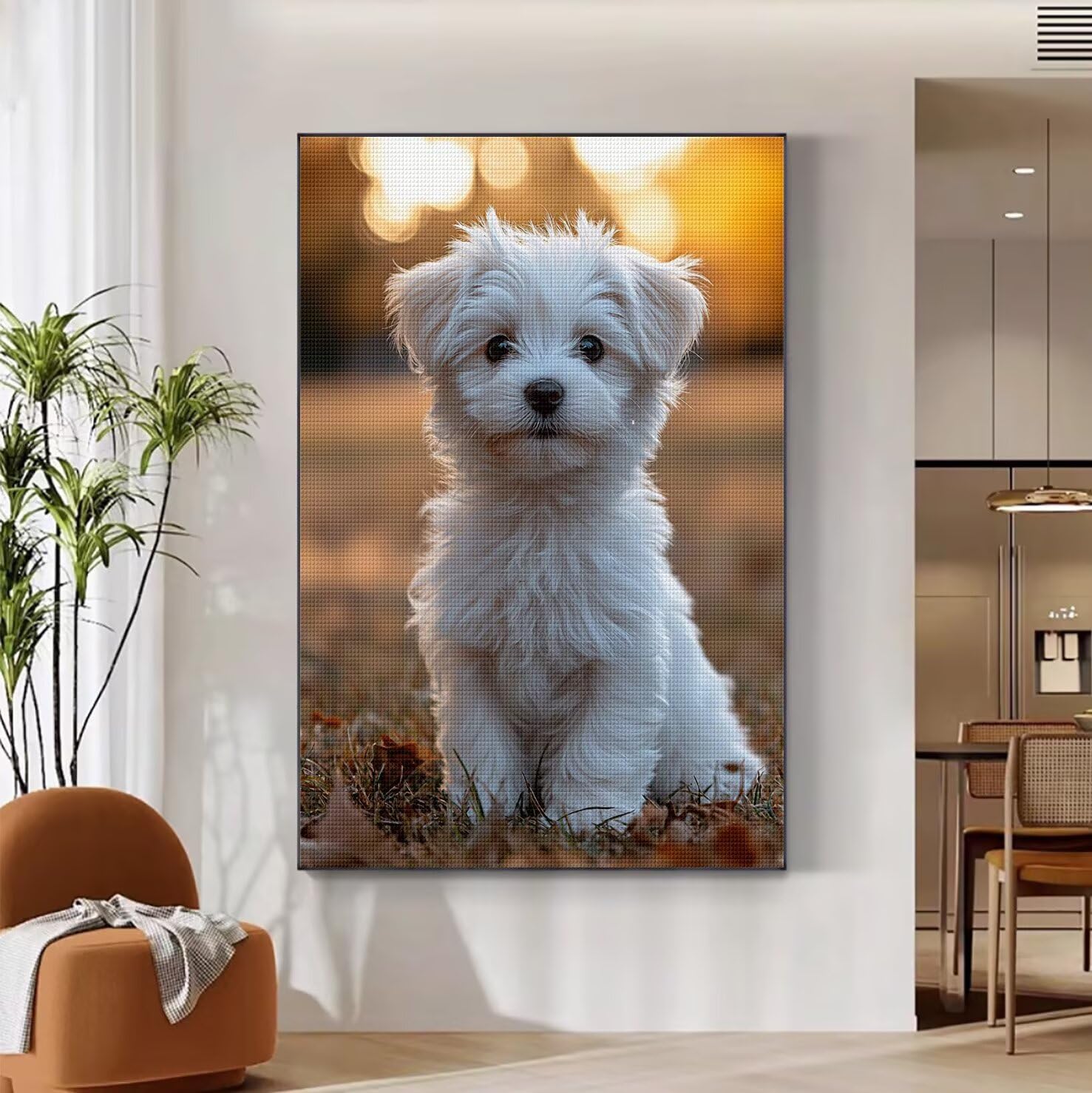 Spersonalizowane zestawy do sztuki diamentowej dla dorosłych, zestaw do malowania diamentami 60 x 140 cm, 5D, pełne wiercenie, mozaika, cekiny, spersonalizowane zdjęcie, unikalne prezenty do dekoracji