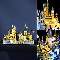 Vista 40 de Vaodest Luz LED para Lego 76422 Diagon Alley: Weasleys' Wizard Wheezes Set, diseño y configuración compatible con el modelo 76422