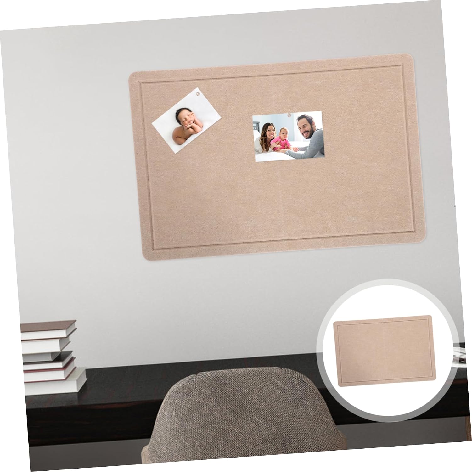Holibanna 1Set Felt Bulletin Board for Home Office Decor Multi Functional Memo Wall Board Felt Material for Photos Messages Easy to Use