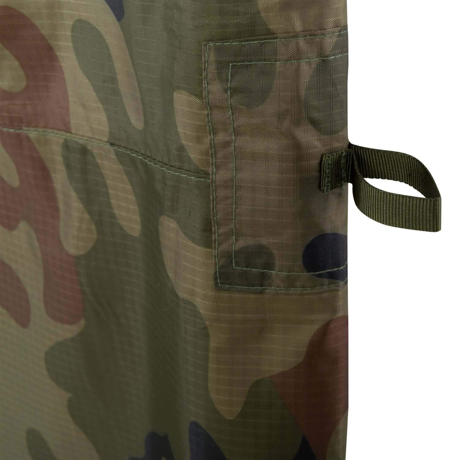 Helikon-Tex SuperTarp Small - poliestrowa plandeka Ripstop - plandeka - PL Woodland - Outdoor Bushcraft Jagt Survival