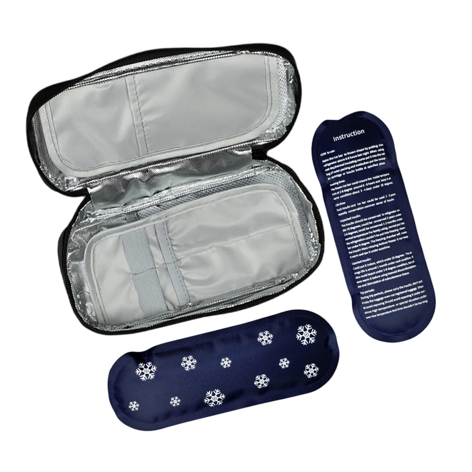 Refrigerante para móvil térmico y portátil con dos bloques de hielo 8