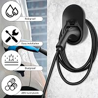 Behogan Type 2 EV töltőkábel tartó fali rögzítéshez, elektromos autó töltőállomáshoz 6