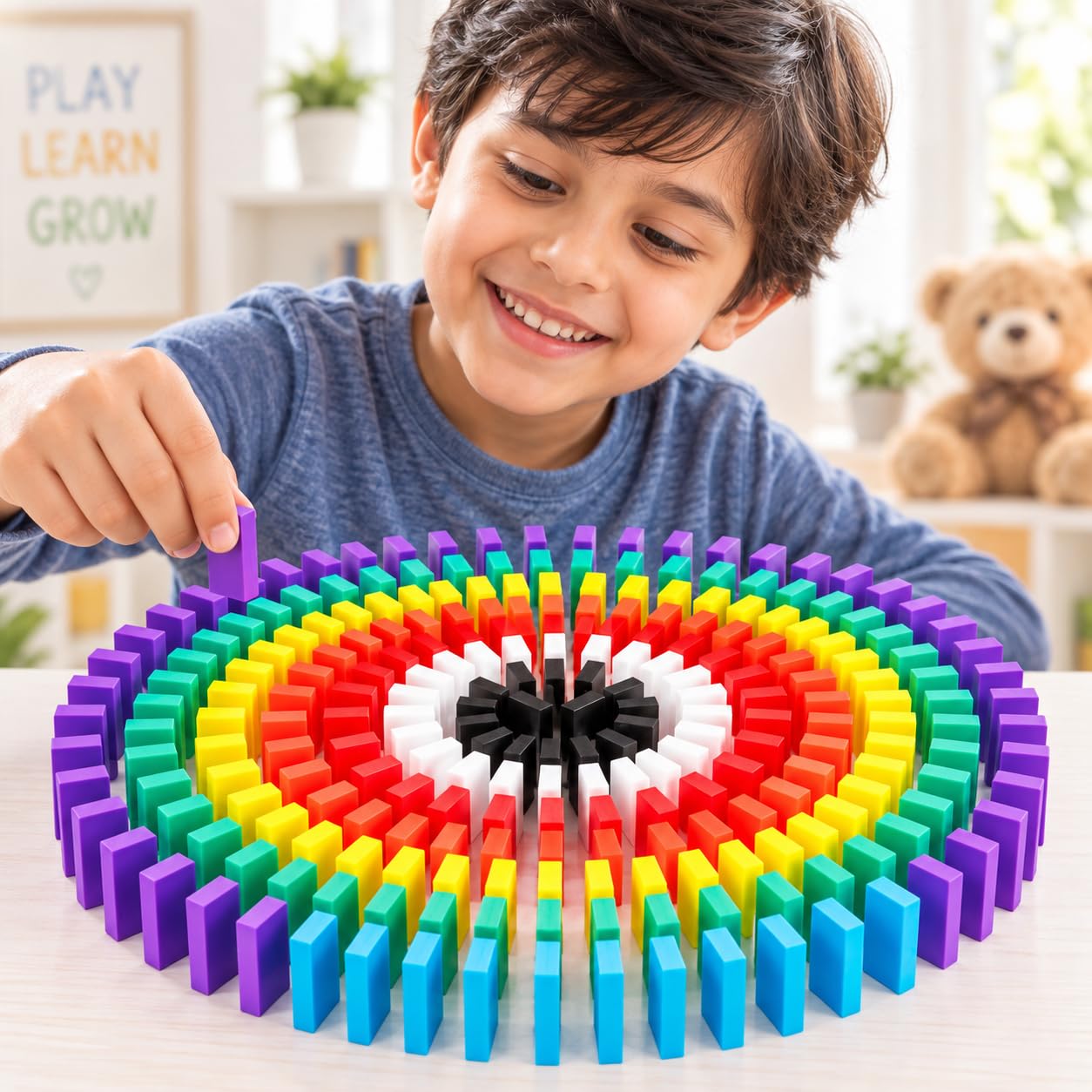 Storio Wooden Puzzle Combo Set for Kids, Vehicle Fruit & Animal Knob Puzzles, Montessori Educational Learning Toy, Fine Motor Skill Wooden Board for Toddlers Boys Girls Age 2+ Years — Amazon image 11