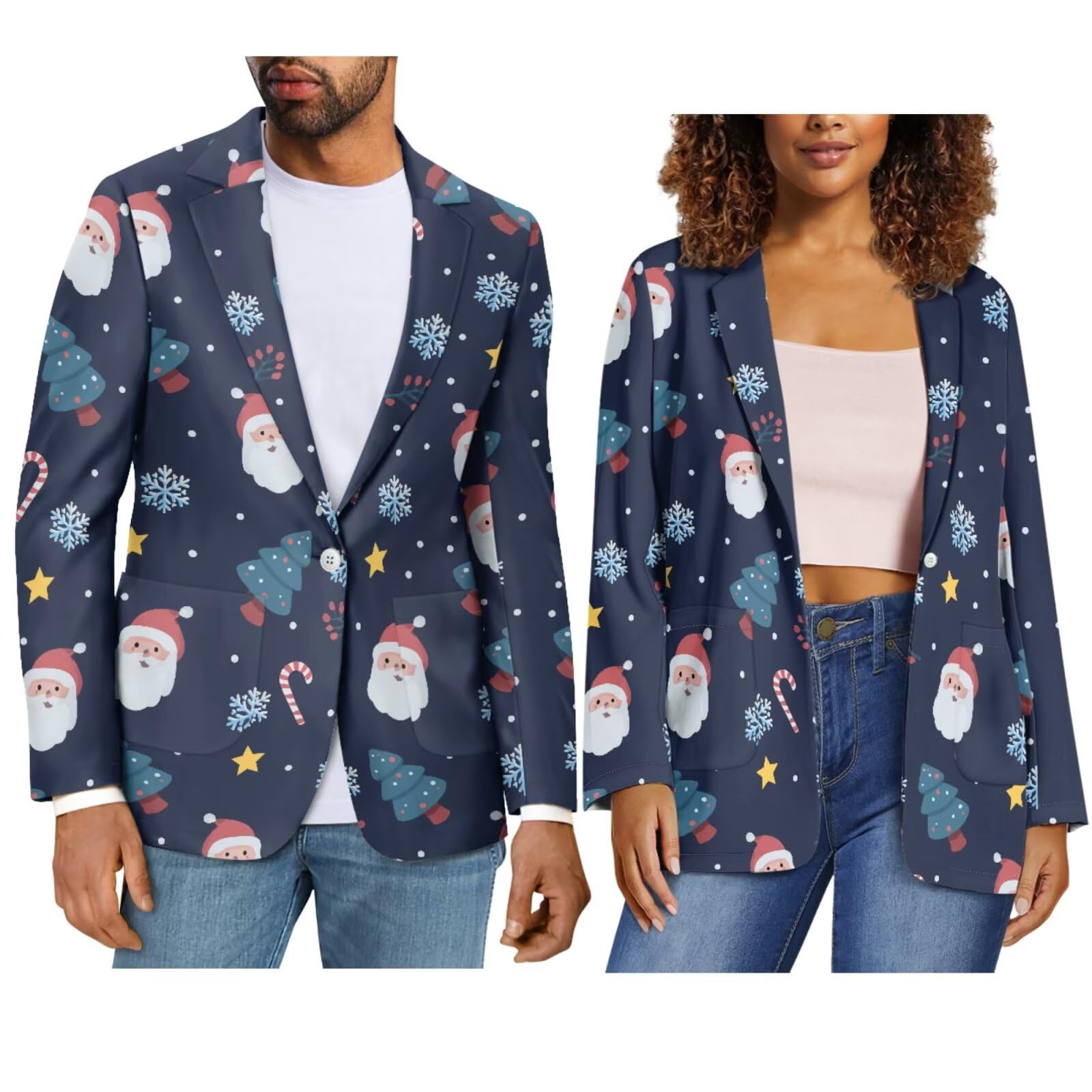 Suit Jackets for Couple Lightweight Women Men Blazer for Party Casual Regular Men Womens Blazer Suit with Pocket