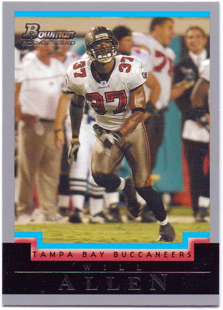 Will Allen 2004 Bowman Rookie #274 - Tampa Bay Buccaneers