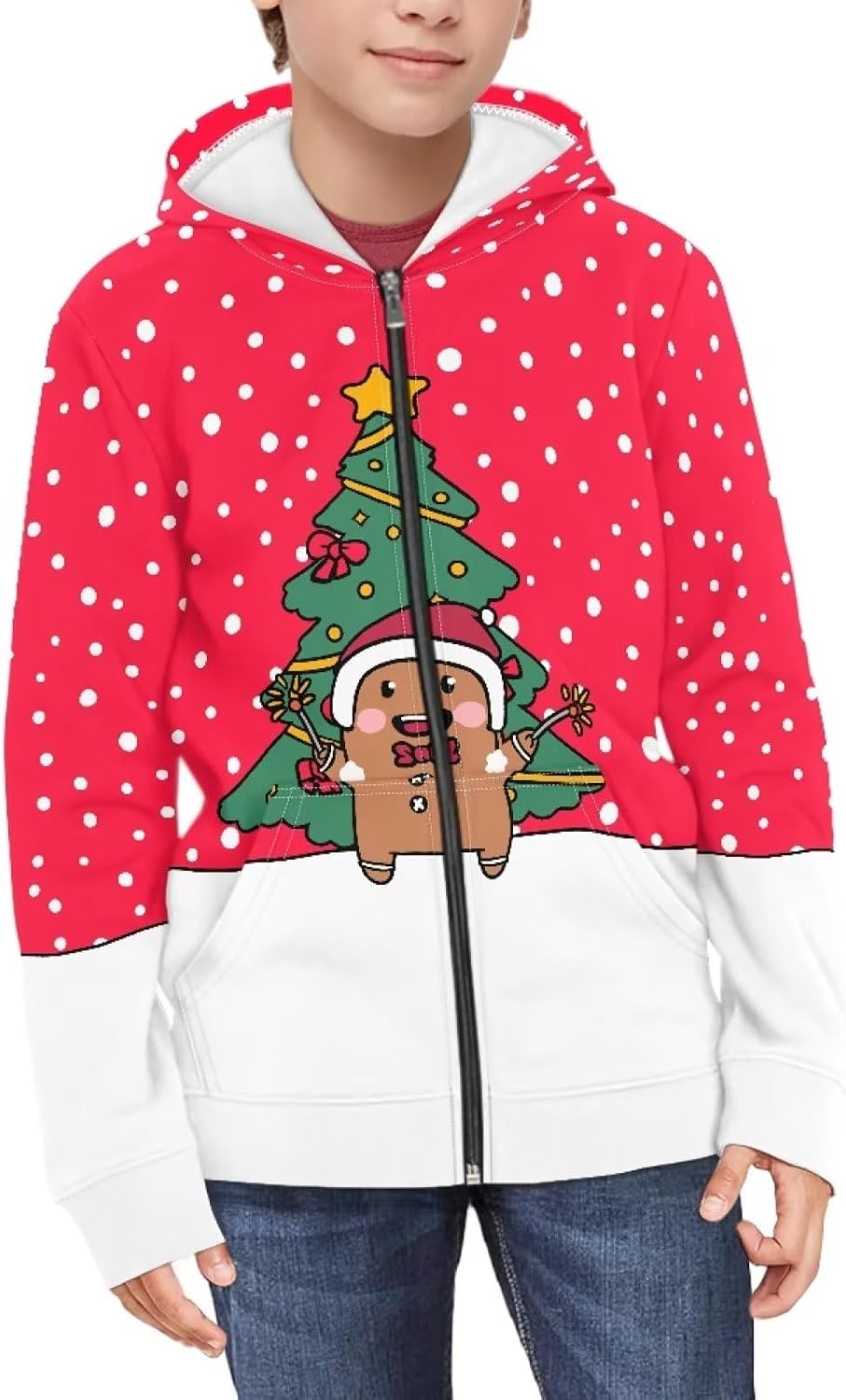 Zip Up Hoodies Girls Hoodie Sweatshirts with Pocket Age 6-16 Year Old Kids Long Sleeve Jacket Coats