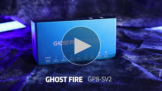 Amazon.com: GHOST FIRE Pedal Power Supply with 8 DC Outputs