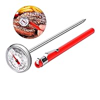 Vista 8 de Termómetro de carne para asar a la parrilla, termómetro de alimentos para cocinar, leche, termómetros de carne para cocinar a la parrilla