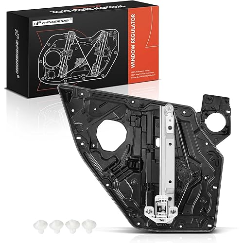 A-Premium Electric Power Window Regulator with Motor Compatible with Dodge Charger & Chrysler 300, 2011-2023, Rear Right Passenger Side