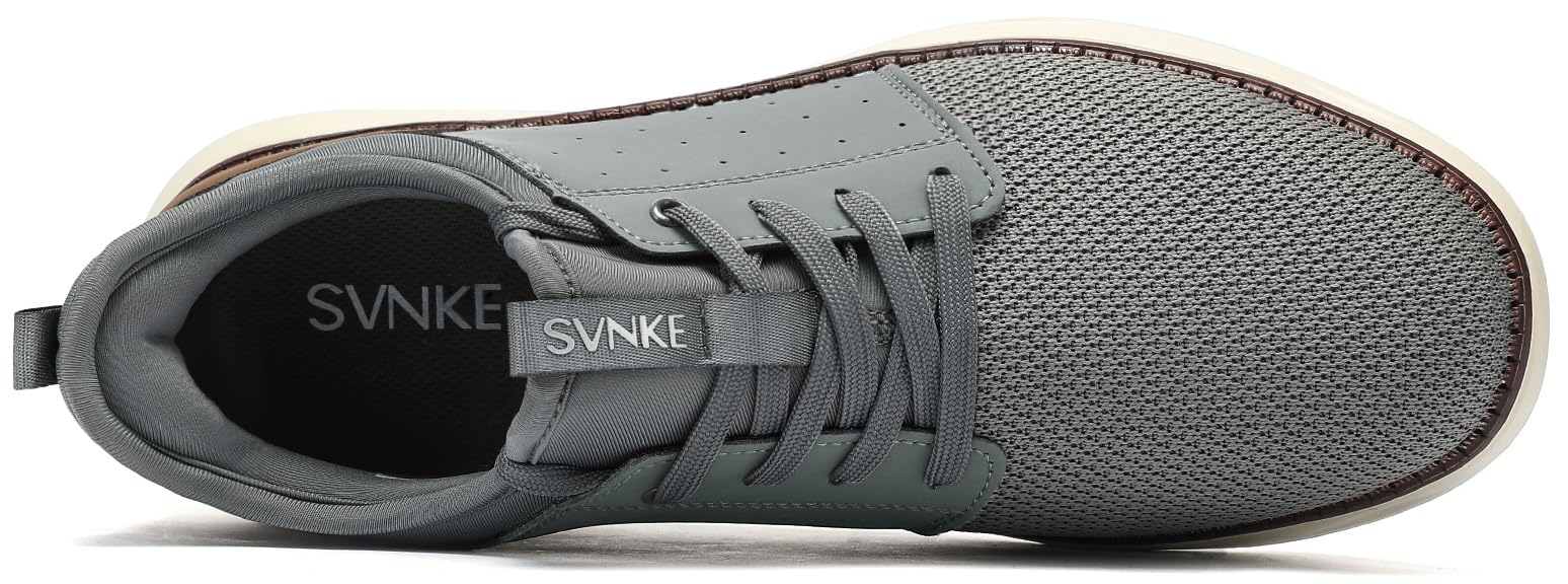 SVNKE Hombre Hands Free Slip On Zapatillas Hombre Zapatos Sneakers Casual Deportivas Caminar Correr Deportivas Gimnasio Moda cómodo Viajar clásicos de Negocio