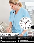 CIVO Nurse Watches Women Waterproof: Easy to Read Analog Wrist Watch for Student Medical Professionals - Silicone Strap