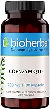 Q10 Capsules - Pack of 100 High Dose with Coenzyme Q10 and Zinc for Cell Protection Against Oxidative Stress as well as Normal Acid-Base and Carbohydrate Metabolism by BIOHERBA PZN 17190134