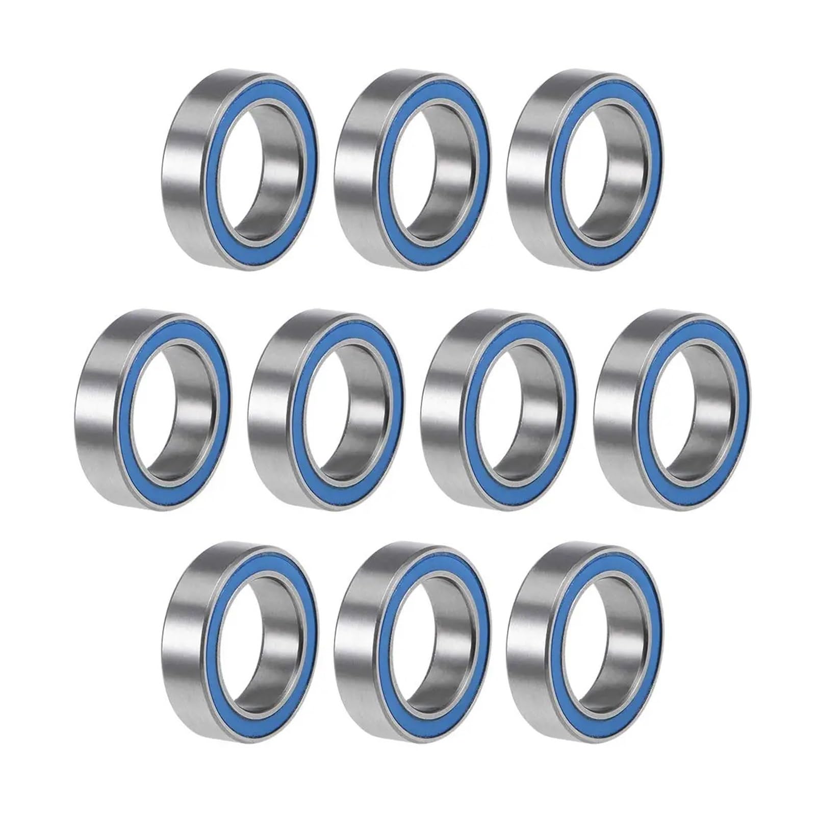 VSPPJYFG 10PCS 6700ZZ 6700 2RS RS 6700-2RS 10x15X4 mm Miniature Rubber Sealed deep Groove Ball Bearing ABEC-5(ABEC 1)