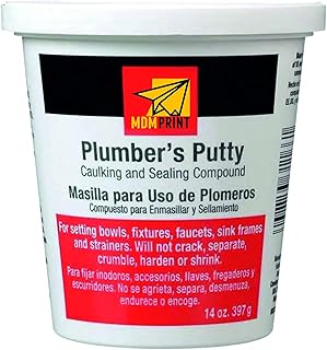 Plumber's Putty, 14 oz, Beige