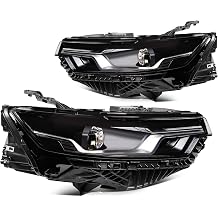 Tail Light Assembly Fit 2020-2023 for XT6 Driver & Passenger Side Tail Light Black Housing Clear Reflector 84859129