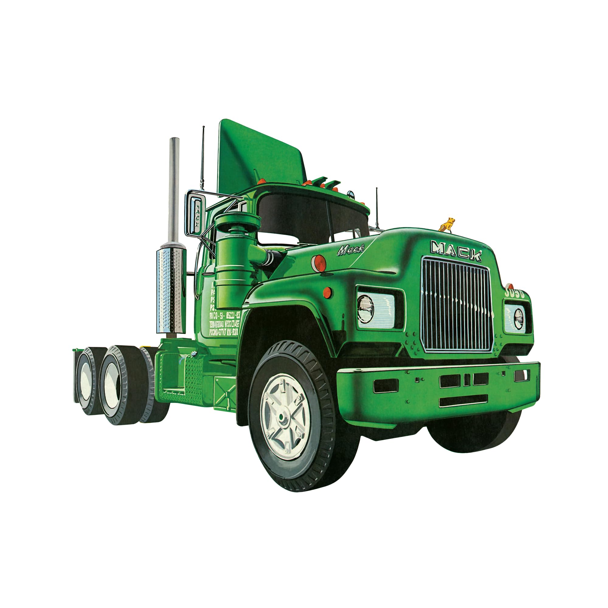 Amazon.com: AMT Mack R685ST Semi Tractor 1/25 Scale Model Kit