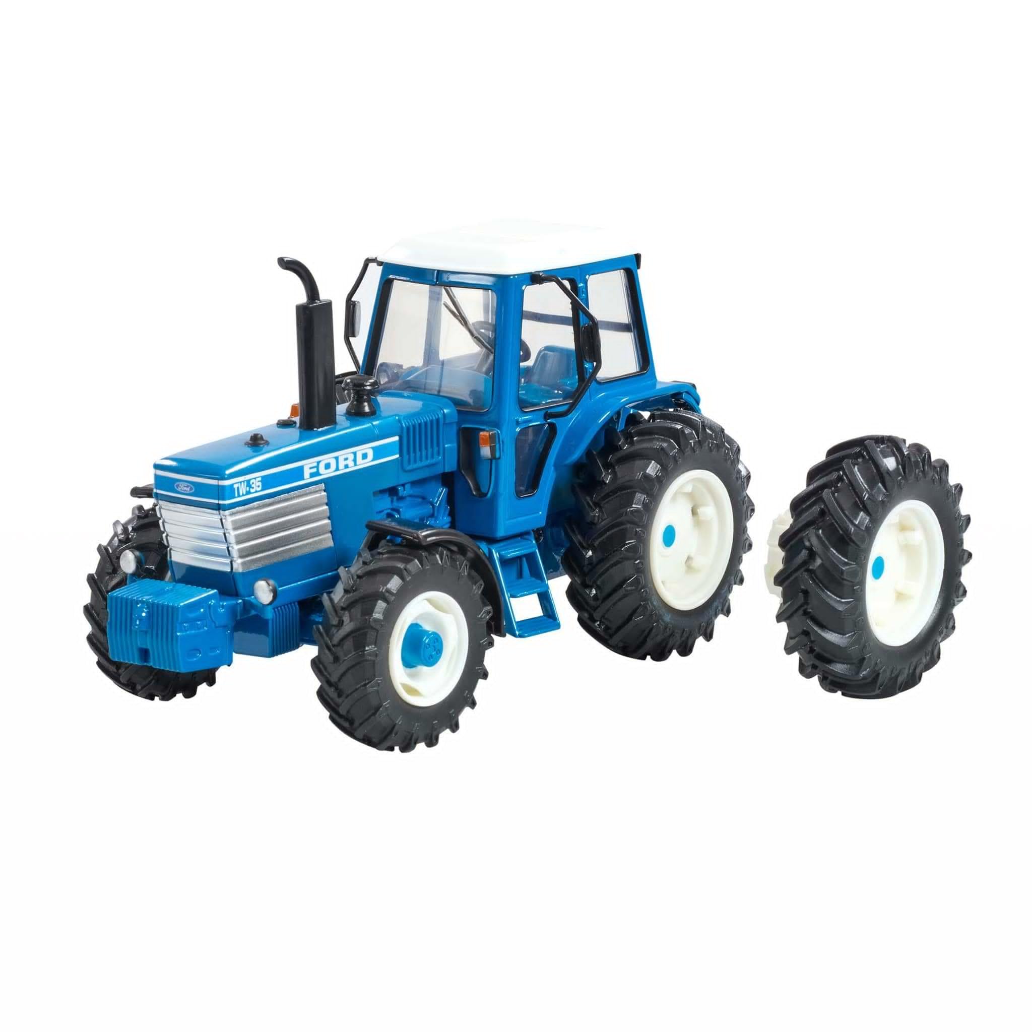 Amazon.com: ERTL Britians 1/32 Ford TW-35 Tractor with Cab & Rear