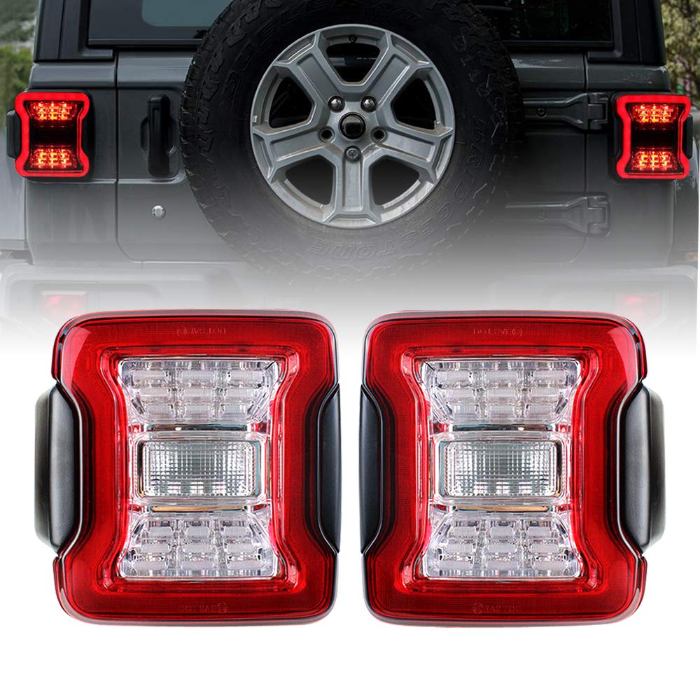 Amazon.com: AMERICAN MODIFIED Tail Lights with Running Lights 