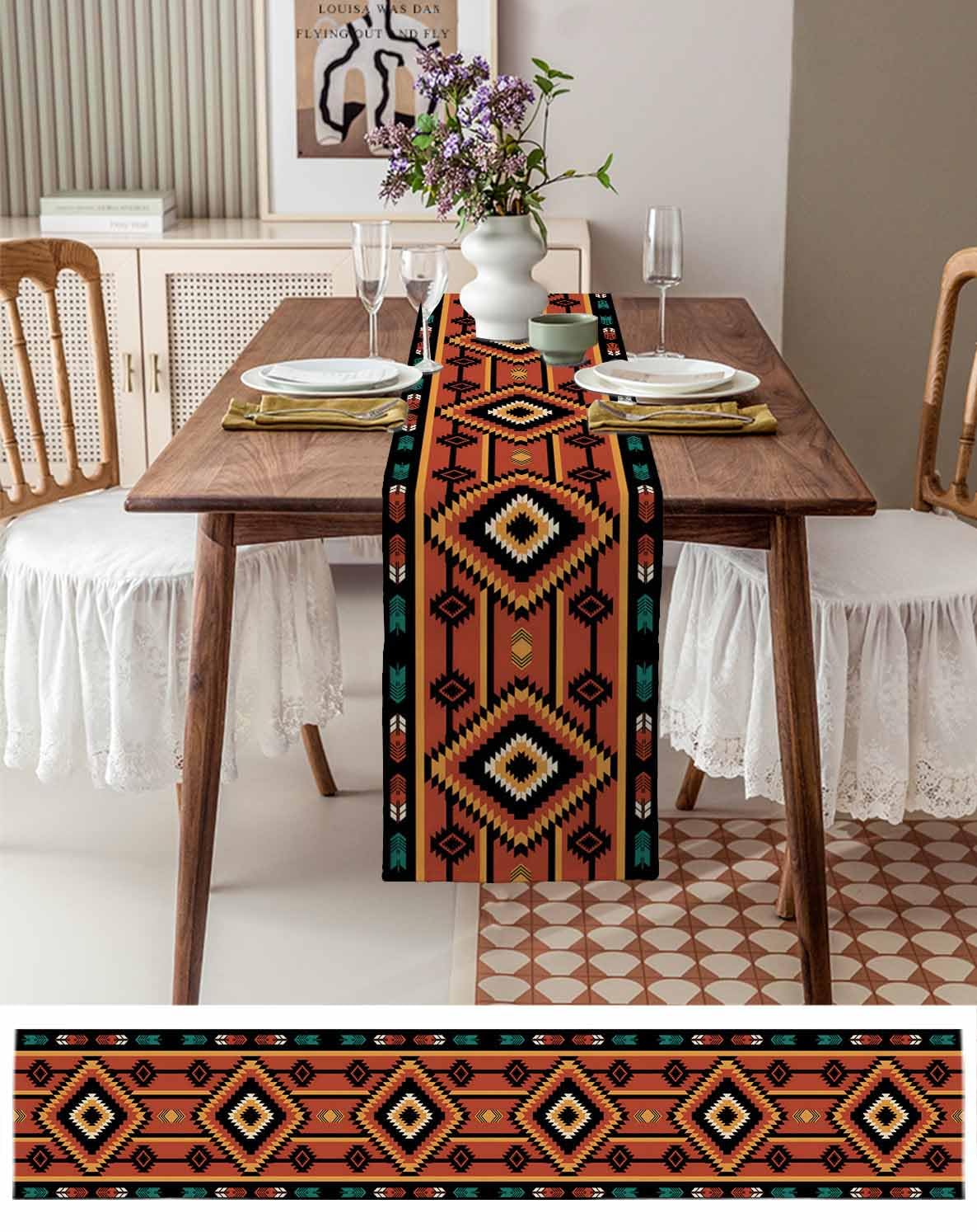 Amazon.com: Table Runners-60 Inch Long,Southwest Aztec Tribe