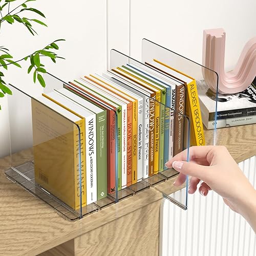 Miniatura 4 de frtzal Organizador de bolso para armario, separadores de estantes para organización de armario, organizadores de bolsas de plástico ajustables para