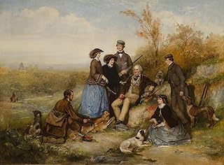 The Shooting Party Poster Print by William Powell Frith (24 x 36)