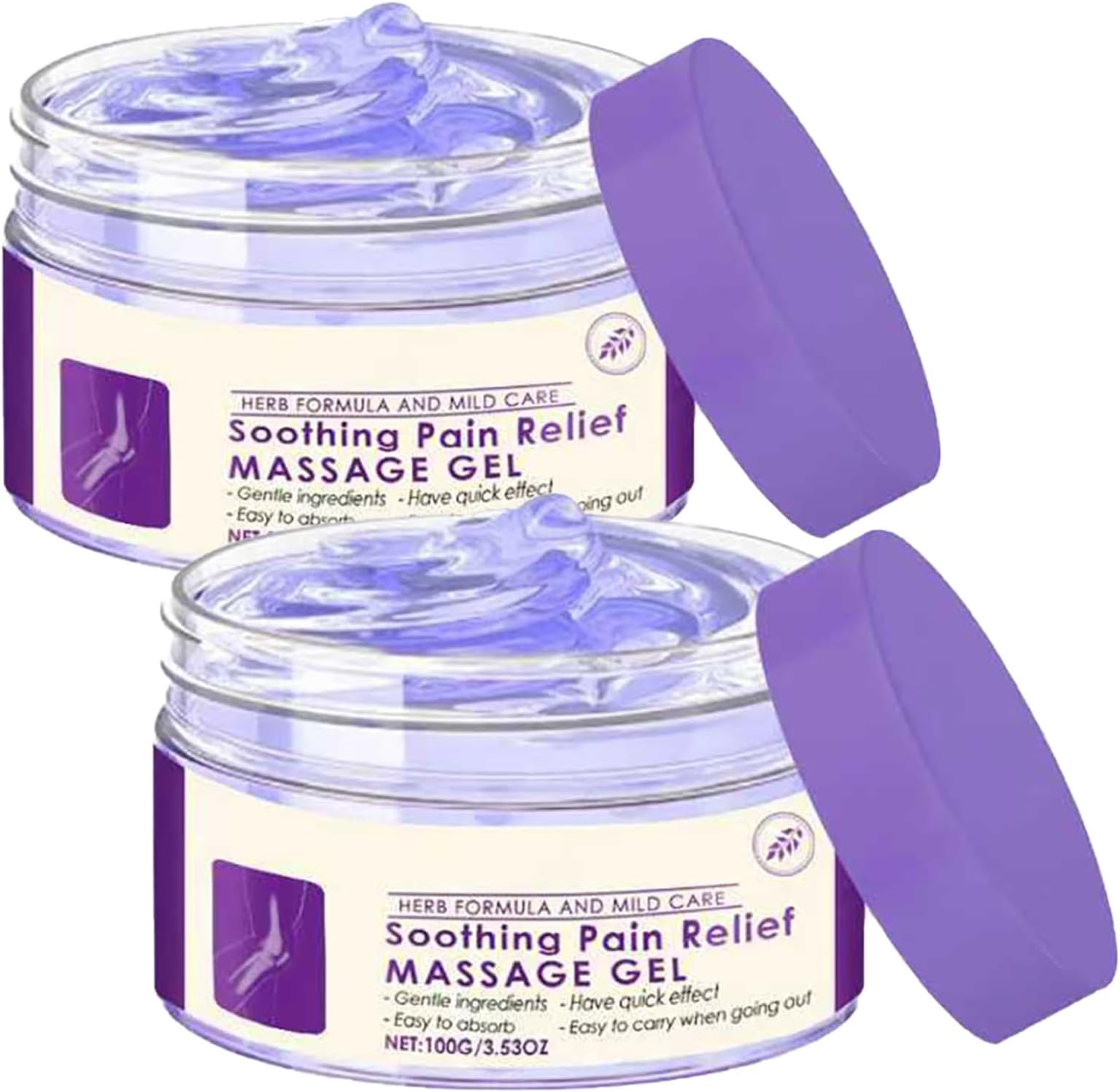 2 Pcs Joint Soothing Massage Gel, Joint Activities Throughout Release Muscle and Relief Gel.