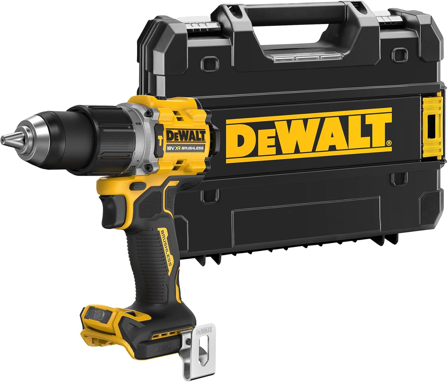 DEWALT 18V XR Brushless Hammer Drill Driver, Tool only in TSTAK Box, DCD805NT-XJ