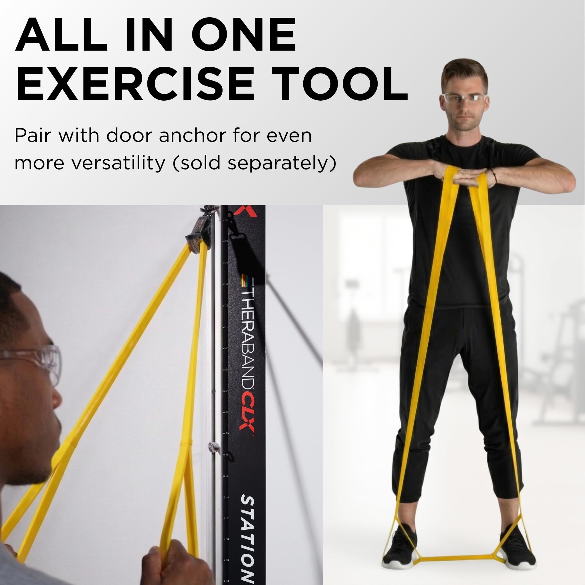 TheraBand CLX - Banda de Resistencia con Trabillas
