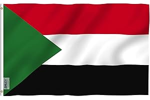 ANLEY Fly Breeze 3x5 Feet Sudan Flag
