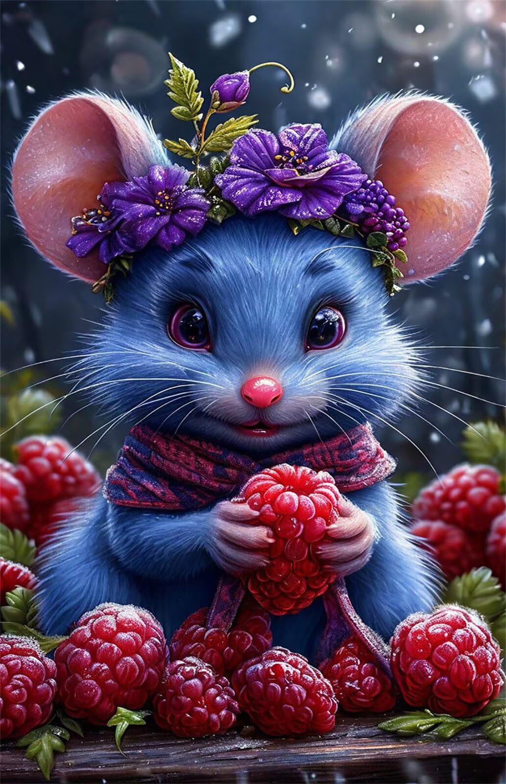 Puzzle 2000 Pezzi Frutta Criceto Puzzle Classici, Giochi Rilassamento e Intelligence, Puzzles Impossible, Idea Regalo Uomo e Donna