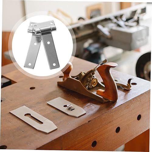 Miniatura 9 de Bisagras de acero inoxidable, 2 piezas de bisagras pesadas para gabinetes de cocina, bisagra de puerta, bisagras de bisagra de alta resistencia,