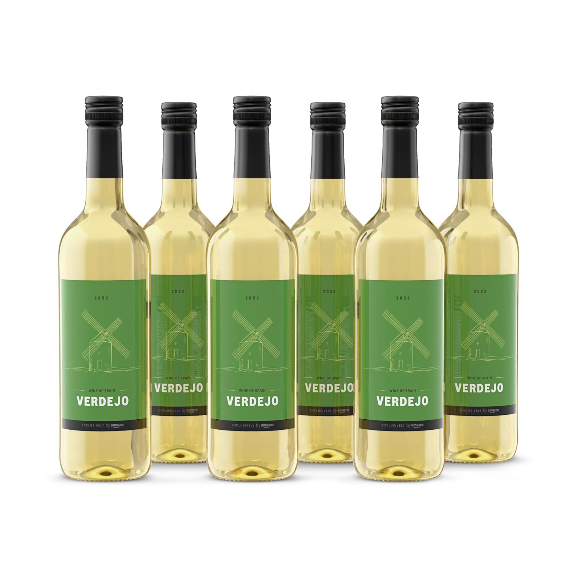 by Amazon Verdejo Spanischer Weißwein Trocken, 75cl (6 Stück)
