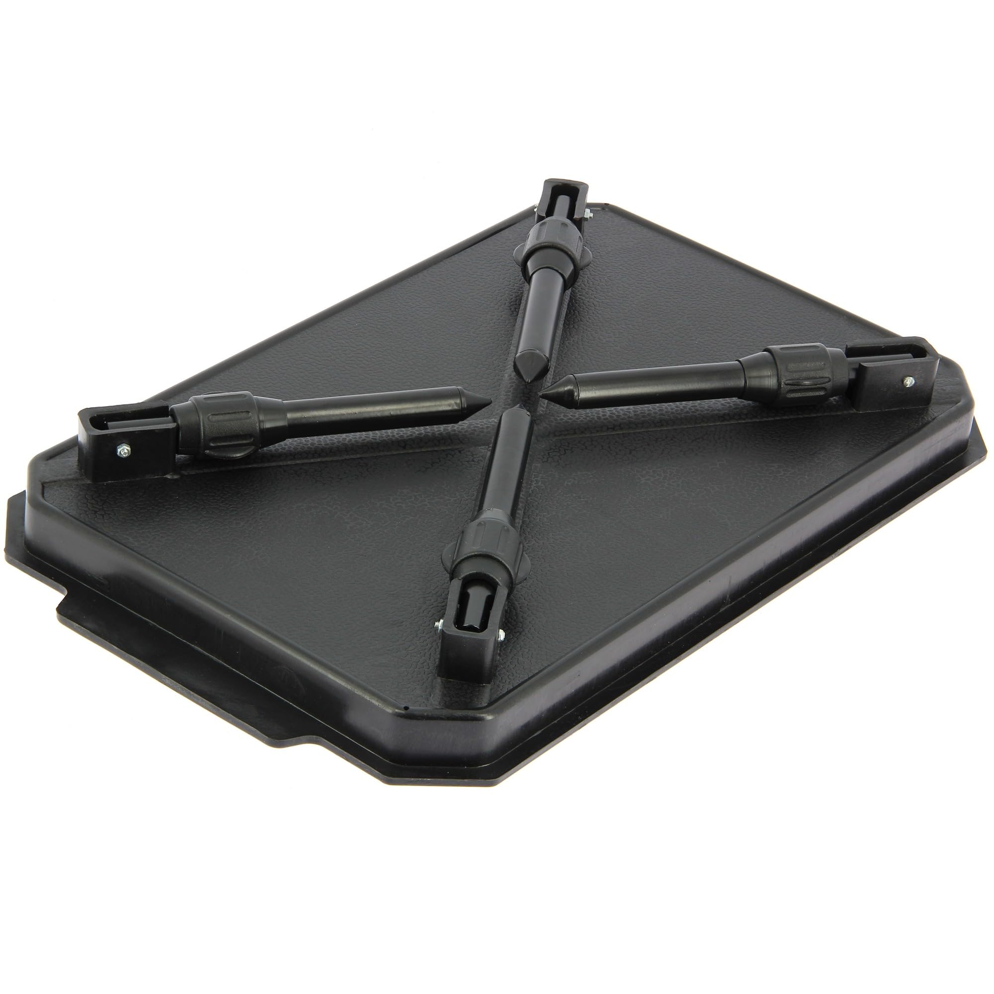 DNA Leisure Mesa de cebo para pesca, patas ajustables, plástico duradero, ligero