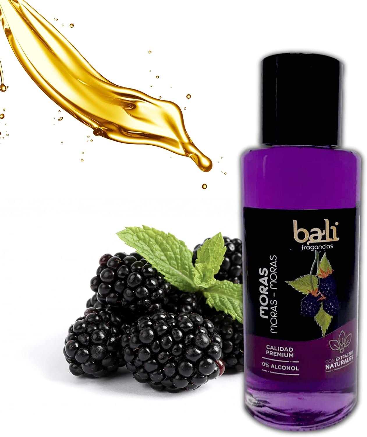 DeAGUS Esencia 50 ml Mora para humificador. Aceite natural