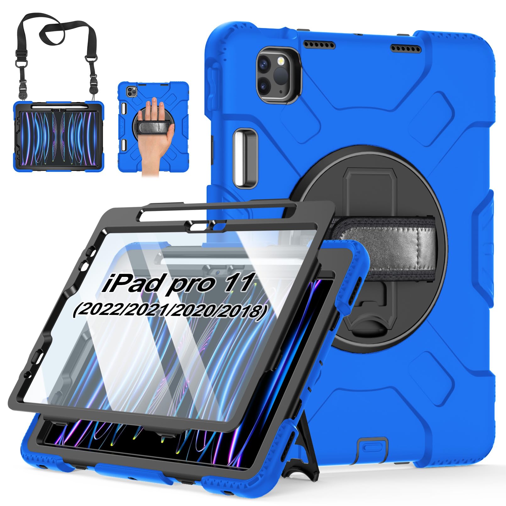 Miesherk STOCK Case for iPad Pro 11 4th/ 3rd/ 2nd (2022/2021/ 2020/2018) — Amazon image 9