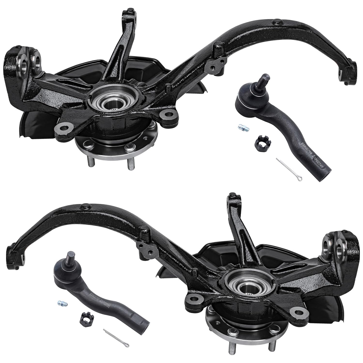 Detroit Axle Steering Knuckles Kit