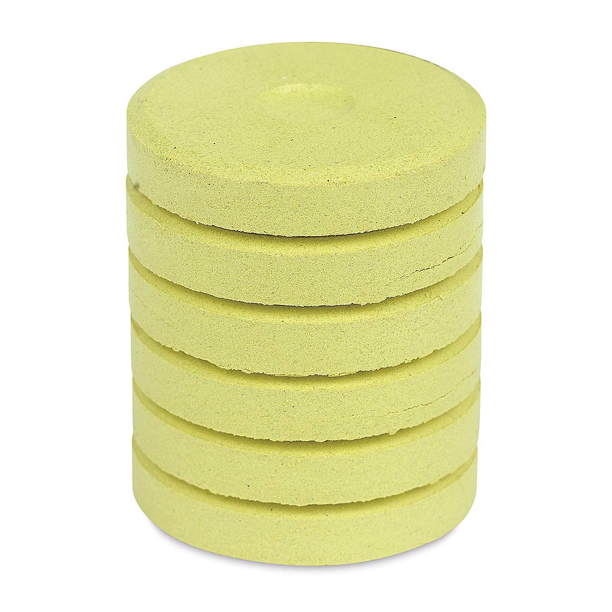 Jack Richeson Mini Yellow Tempera Paint Block, 6 Pack