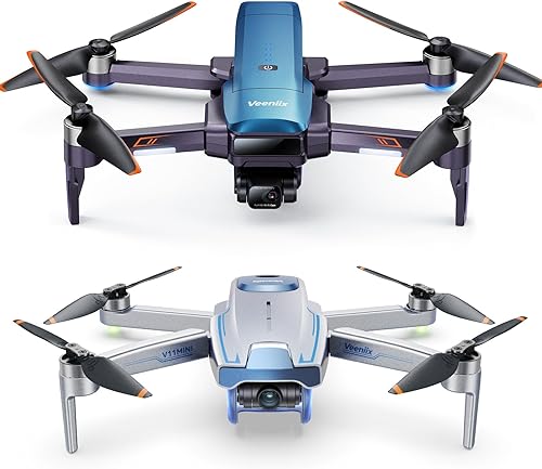 Drones V11MINI+V11 con cámara para adultos 4K, paquete 2 en 1, regalo fácil de volar para principiantes y experimentados