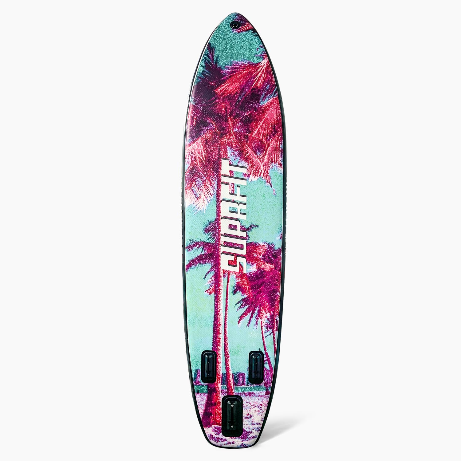 Suprfit Aufblasbares Stand-Up Paddleboard Miami Mint, 330 × 79 × 15 cm, bis 140 kg, inkl. Paddel, Pumpe und Tasche