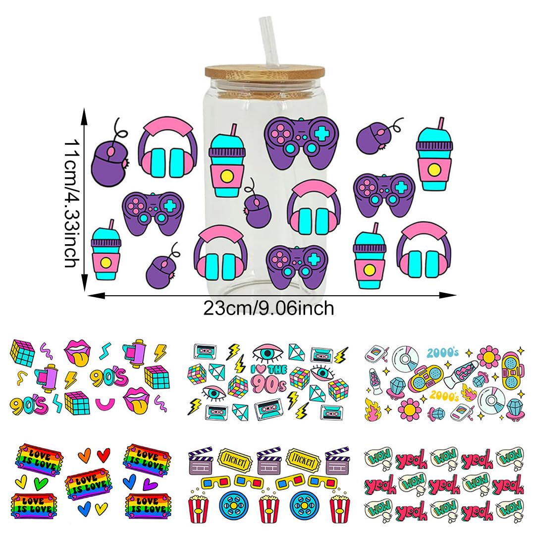 Amazon.co.jp: UVカップステッカー アイロン転写シート クリスタル