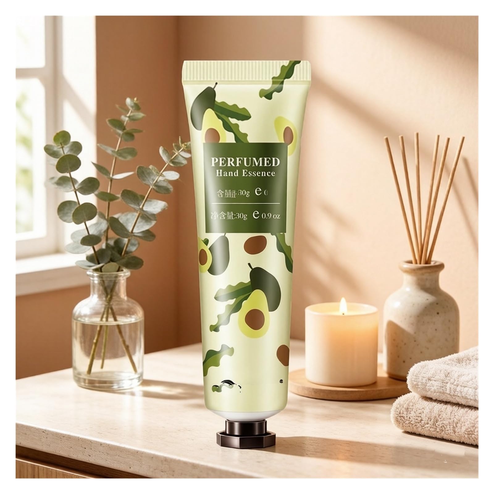 Crema Mani Nutriente 30g | Rinfrescante, non appiccicoso e morbido for l'uso diurno.(3pcs)