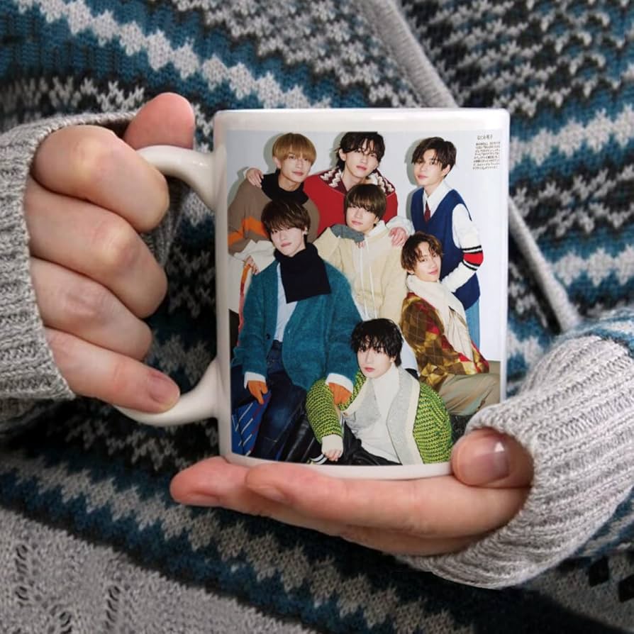 なにわ男子 カップスリーブ Amazon.co.jp: なにわ.男子 道枝駿佑 マグカップ コーヒーカップ