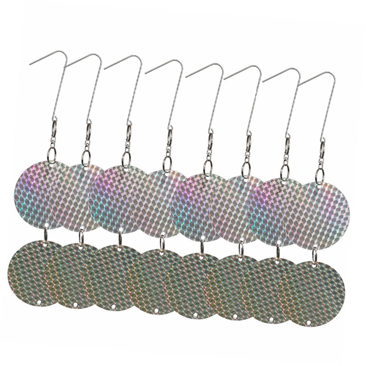 BESPORTBLE Pz flakelet per spaventare Gli Uccelli riflessante spaventapasseri Scarecrow Wafer Spaventoso Ostia scacciare Gli Uccelli Piccolo Pezzo