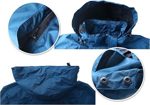 Miniatura 5 de Acme Projects Traje de lluvia chaqueta  pantalones 100 impermeable transpirable costura sellada 393701in10582oz cremallera YKK