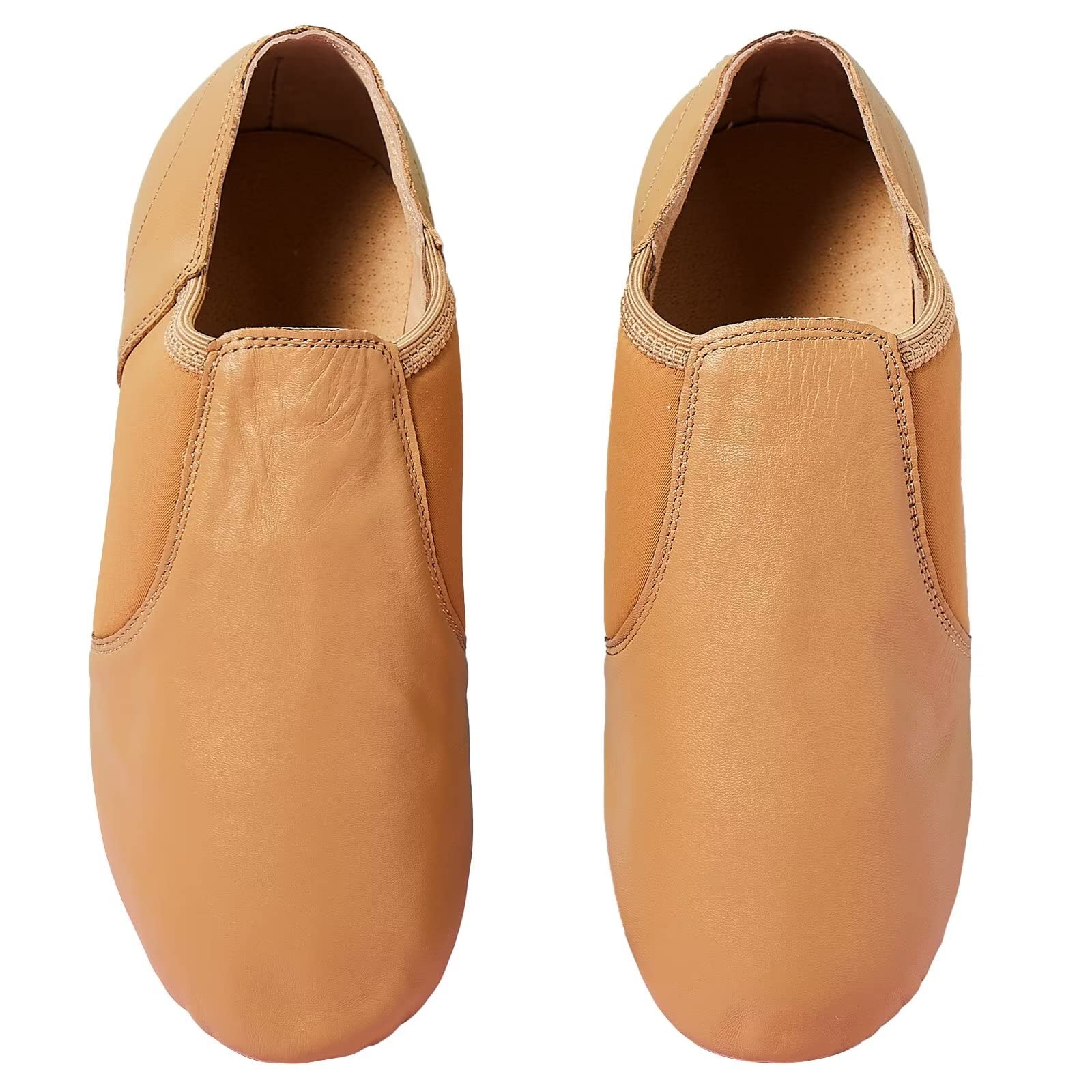 Zapatillas de Jazz Cuero Genuino Suela Partida Zapatos de Danza Modern Jazz para Mujer Hombre