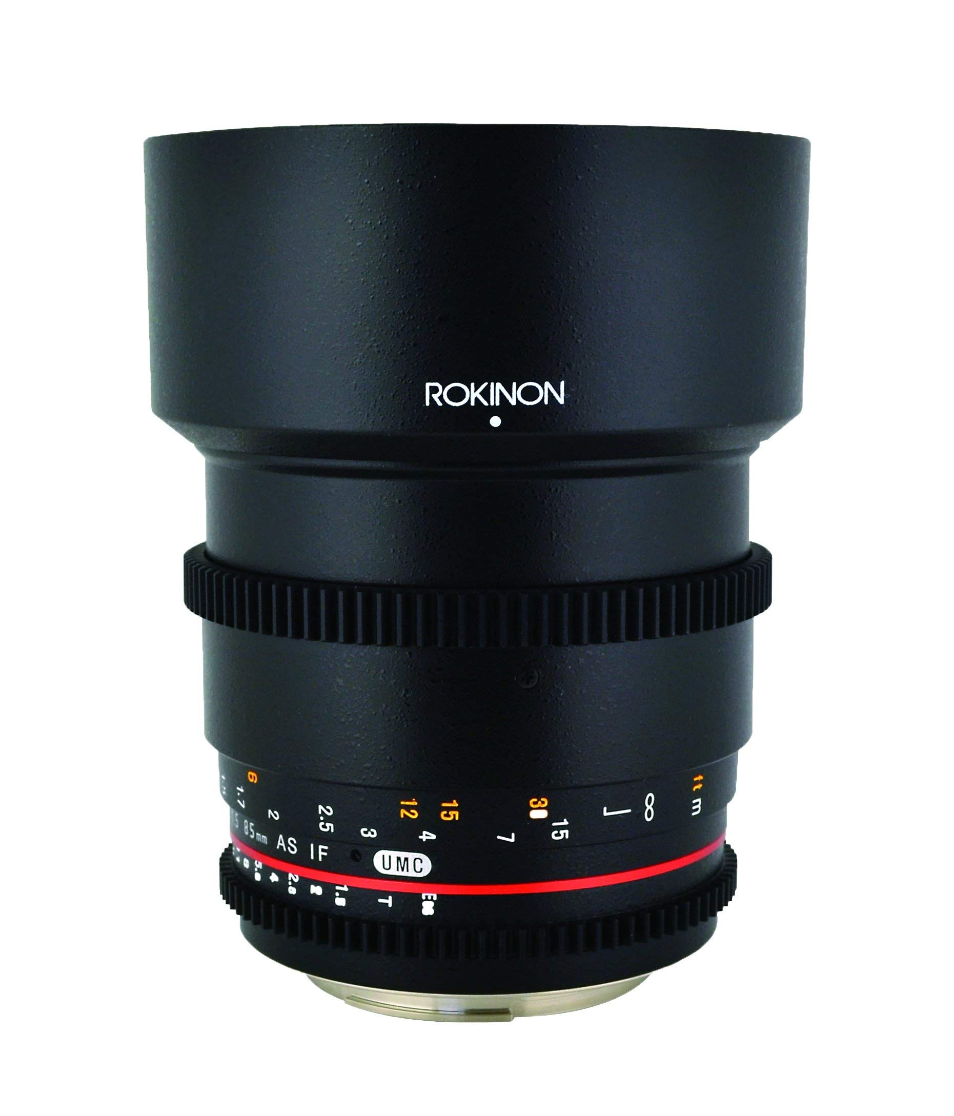 Amazon.com : Rokinon Cine DS DS85M-C 85mm T1.5 AS IF UMC Full
