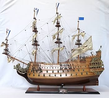 帆船模型 FRANCE Ⅱ フランスⅡ 船 モデルシップ 職人手作り 舟 軍艦