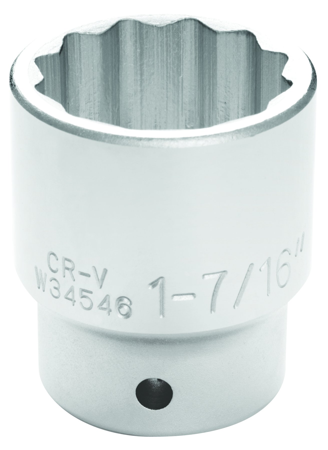 Performance Tool W34546 3/4-Inch Drive 12-Point SAE Standard Socket, 1-7/16-Inch, 3/4" Dr 1-7/16" 12pt Socket - Image 2