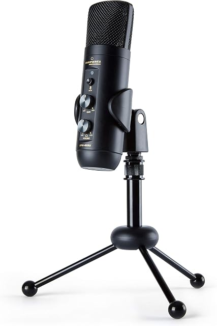 Mikrofon Marantz Professional MPM-4000U  Pojemnościowy mikrofon USB z wyjściem na mikser i słuchawki do podcastów, transmisji na żywo i YouTube'a